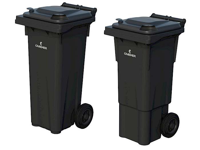 Müllgroßbehälter MGBneo mit 60 und 80 l Volumen