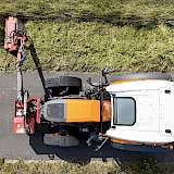 Elektrotraktor Fendt e100 im Bauhof-Einsatz