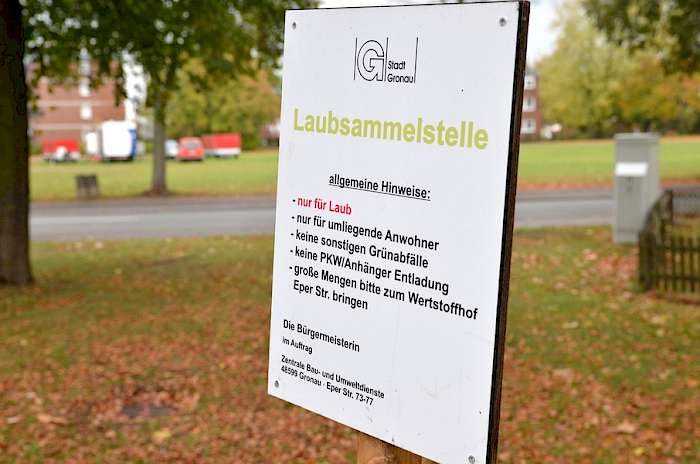 laubsammelstelle