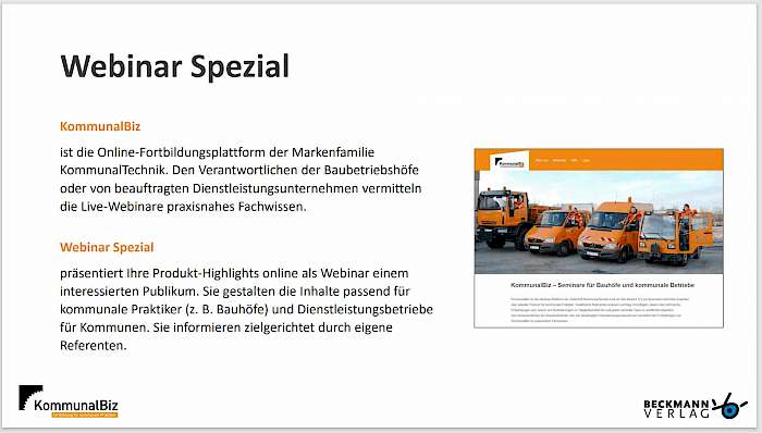 Webinar Spezial von KommunalBiz