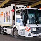 Abfallsammelfahrzeug der Stadt Bielefeld