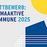 Logo des wettbewerbs Klimaaktive Kommune 2025