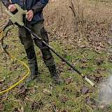 Pflanzenschutz mit der Elektro-Lanze