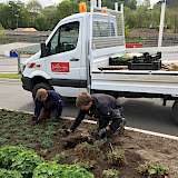 Azubi und Chef im einsatz